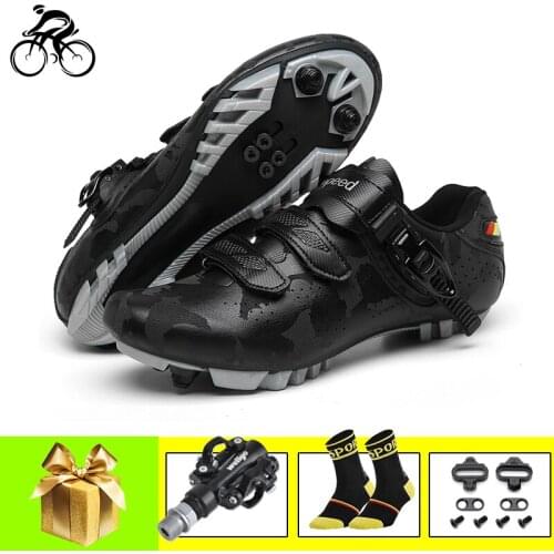 Mountain Bike Shoes Men Women Sapatilha Ciclismo Mtb SPD Pedals Breathable Self-locking Chaussure Vtt Bicycle Riding Shoes