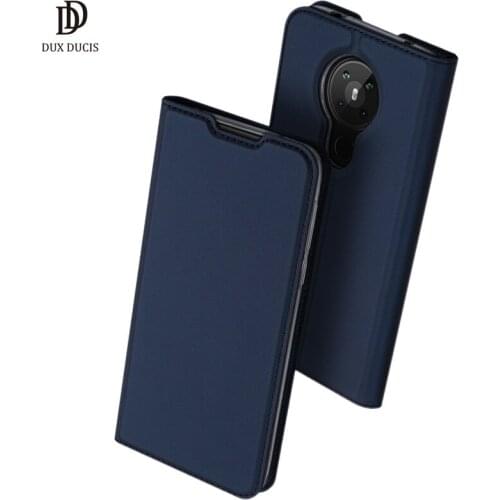 For Nokia 5.3 Case DUX DUCIS Skin Pro Series Flip Wallet Leather Case for Nokia 5.3 TA-1234 Cover with Card Slot Accessories