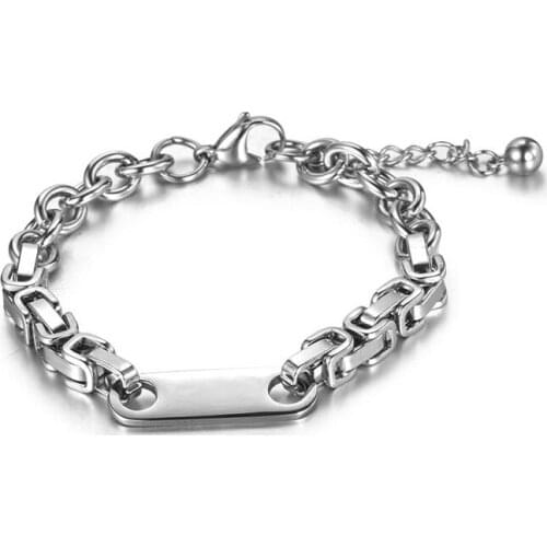 Wholesale Europe Party Bracelet for Couples Stainless Steel Charm Attractive Men & Women Valentine'Day Anniversary Birthday Gift