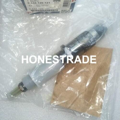 Original and new common rail injector 0445120121 / 4940640