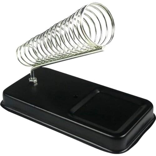 Soldering Iron Stand Holder Support Station Detachable Metal Base Solder Sponge New Portable High Temperature Resistance