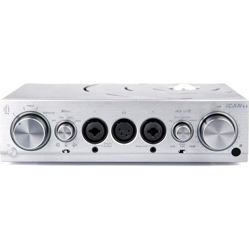 IFi Pro iCAN Studio Grade Fully Balanced Headphone Amplifier Line Level Pre Amplifier Linestage Selectable Tube Solid