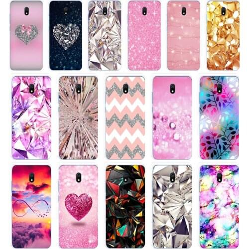 26 Crystal Diamond design gift Soft Silicone Tpu Cover phone Case for Xiaomi Redmi 8 8A Note 8T 8t Pro