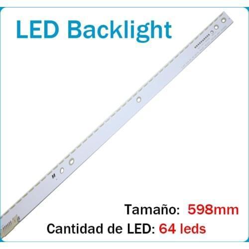LED Backlight strip 64 Lamp For Samsung 49"TV LM41-00300A 39510A 39512A S_K5.5/6.2K_49_SFL70 UE49KU6400 CY-KK049BGLV1H ue49k5510