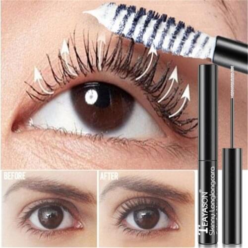Mascara Lengthening Black Lash Eyelash Extension Eye Lashes Brush Beauty Makeup Waterproof Long-Wearing Cosmetics Best Quality