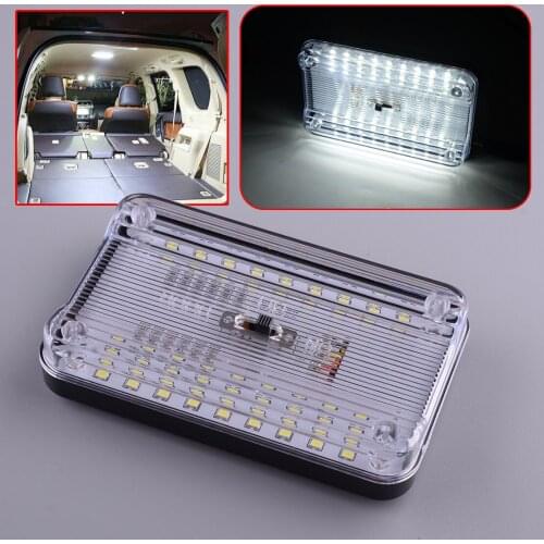 Universal Car Interior Indoor Ceiling Dome Roof Reading Trunk Light Lamp Led 36W 36LED 12V