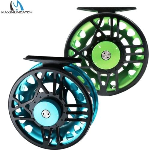 Maximumcatch Timefly 5/6/7/8wt Fly Fishing Reel CNC Machined Cut Aluminum Waterprrof Fly Reel