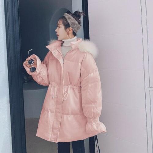 Winter Womens Jacket New Hooded Casaul Woman Parkas Down Cotton Coat Female Korean Ladies Autumn Clothes Manteau Femme WPY4022
