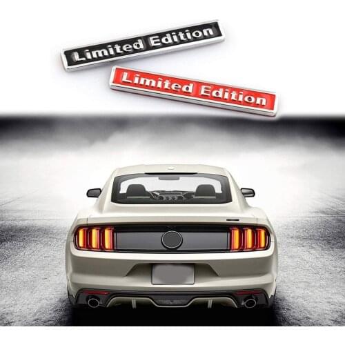 3D Metal Limited Edition Logo Auto Car Sticker for Ford Focus kuga Fiesta Ecosport Mondeo Skoda octavia Fabia Rapid Yeti