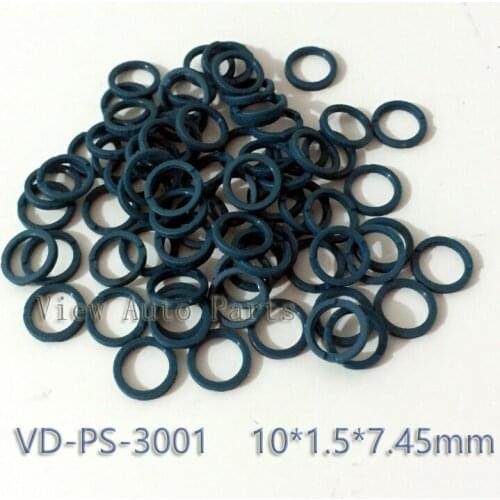 500pcs Fit for FORD TOYOTA Plastic Seals Washer TOP FEED MPI Fuel Injector Repair Kits 10*1.5*7.45mm VD-PS-3001