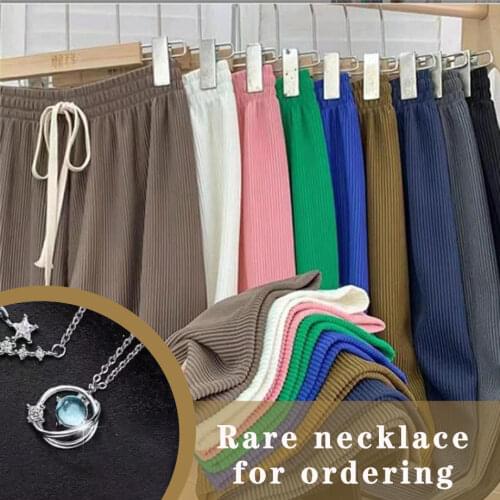 BKQU Women's Wide Trousers