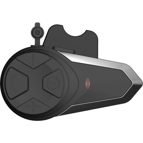 BT-S3 1000M Motorcycle BT Interphone Motorbike Helmet Wireless Intercom FM Headset Portable Mini Interphone