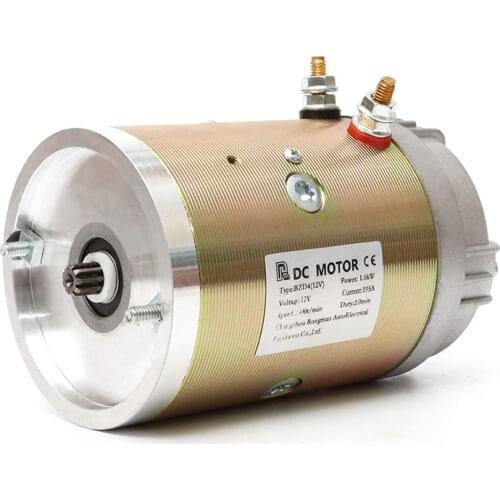 12V 1.6kw 24V 2.5kw DC Motor Power Unit Motor Copper Wire Movement The Brush DC Motor Electrical 12v, 24v and 48v Micro-motor