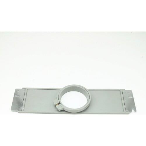 Grey color plastic embroidery machine Hoops 90mm round shape Total Length 360mm Happy tubular frame tubular hoop