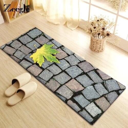 Zeegle Kitchen Carpet Flannel Rugs For Living Room Bedroom Carpets Bedside Rugs Anti-slip Floor Mats Bathroom Rug Kitchen Mats