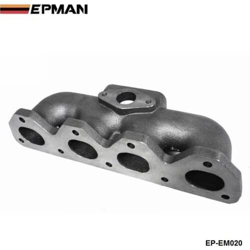 Cast Turbo Exhaust Manifold Header For T3 Turbo 38MM Wastegate For Honda Prelude H22 Motor Engine EP-EM020