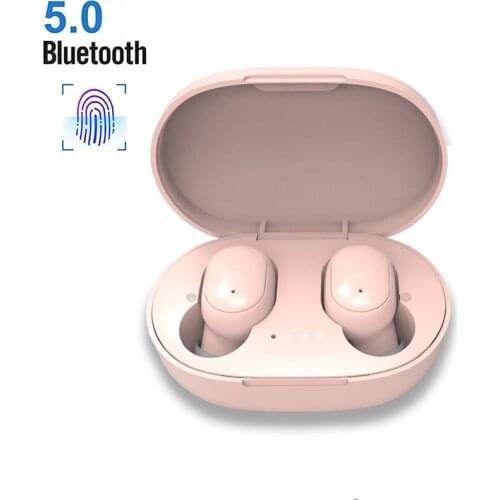 Hot style A6S macaron wireless sports bluetooth headset stereo color earpiece gift headset wireless headphones