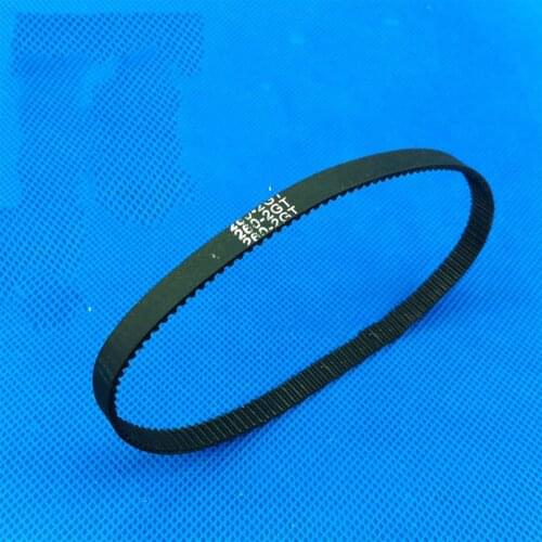 2GT 110-220mm Rubber Belt, Width 6mm, GT2 Timing Belt, For Synchronous Wheel 3D Printer