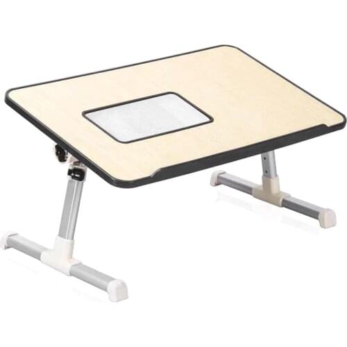 Foldable Laptop desk with Fan For Bed Office Table Study Table Office Home Liftable Kids Reading Studying Computer Desk