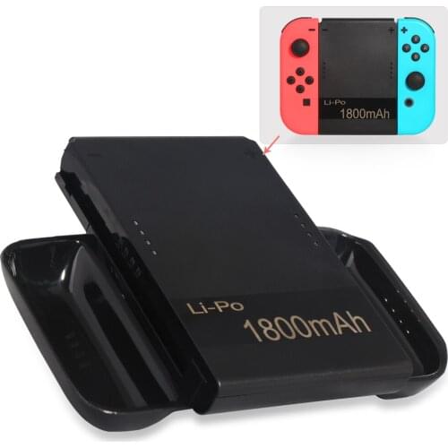 Rechargeable Type-C Grip Handle Charging Dock Station for Nintend Switch N-Switch NS Joy-Cons Pads Controllers Battery 1800mah