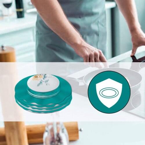 Plate Storage Dividers Protectors Soft Felt Plate Dividers Plate Protectors Pads For Shipping Packing Home Accessories Kitchen
