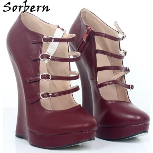 Sorbern 18CM Women Pumps Plus Size 36-46 Custom Made Color Unisex Party Dance Shoes Cheap Gay Pumps Female Fashion High Heels