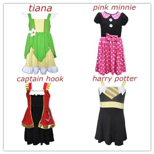 2020 Vacation Princess Dress Caption Hook Birthday Costume Dress Party Cosply Dress ready