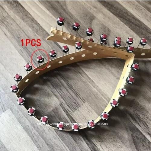 50X TACT MICRO SWITCH DSG1117 FOR PIONEER CDJ2000 CDJ900 CDJ400 PLAY PAUSE CUE RED COLOR