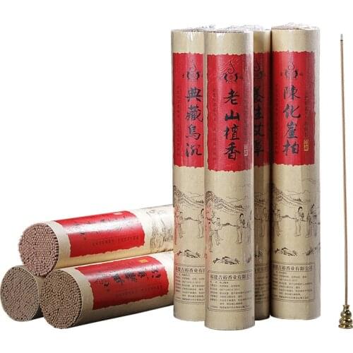 Thuja Incense Sticks 450g/ Pack Bulk Sale Laoshan Sandalwood 27cm/ 32cm Stick Incense Buddhist Supplies for Tearoom Home Scent