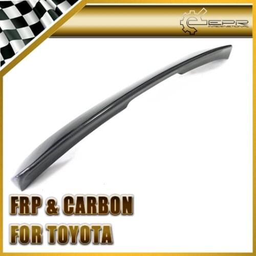 Car Styling For Toyota MK4 Supra Carbon Fiber Rear Spoiler Drag Wing In Stock