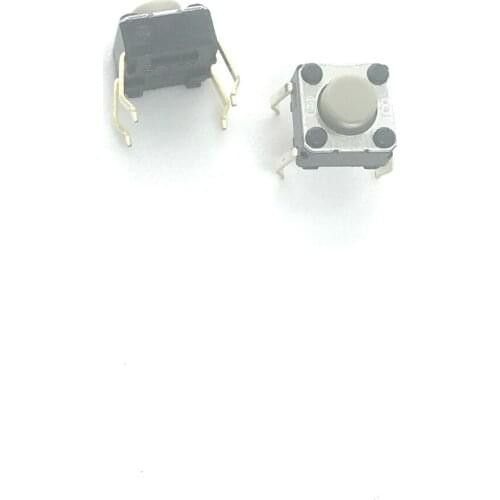 Free Shipping 20pcs/lot B3F-1022 micro-touch switch button 6*6*5mm button 4 feet 1.47N B3F-1022