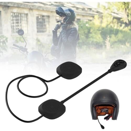 Motorcycle Helmet EDR Bluetooth 5.0 Headphones For Motorcycle Helmet Riding Intercom Hands Free Headphone Speakers