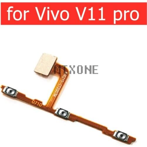 For vivo V11 Pro Power Volume Side Key button Flex Cable for vivo V11 Pro On Off Switch Flex Cable Replacement Repair Parts