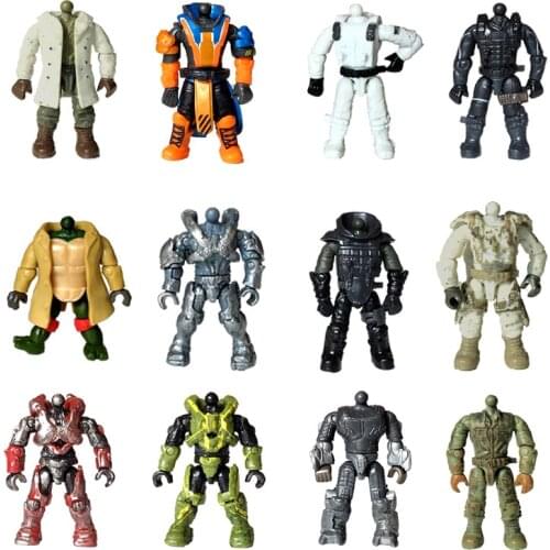Mega Bloks Construx Halo Spartan Call of Duty Urabn Soldier Action Figure Building Blocks Collectors Edition Construction Toy