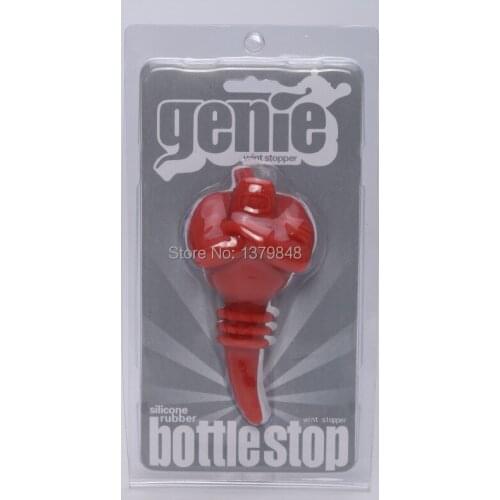 Genie wint stopper silicone rubber bottle stopper