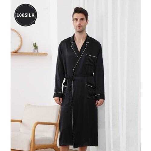 HEGELIDI Men's Silk Robes