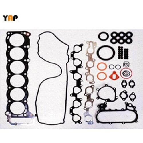 Overhaul Gasket Kit FOR FITToyota Land Cruiser FZJ80 FZJ75 FZJ100 FZJ105 1FZ 4.5L 24V L6 04111-66045 Carburetor type 1992-1997