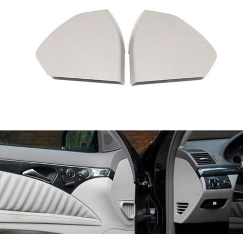 Left Car Front Door Plastic Cover Trim Shell for Mercedes Benz E-Class W211 2003-2009 2117270148 Grey