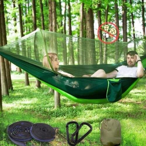 Outdoor Automatic Light Weight Quick-opening Tent-type Camping Anti-Mosquito Net Hammock Newest