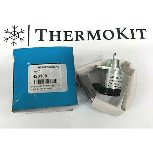 Genuine New 42-100 Solenoid Stop Fuel for Thermo King Tripac APU or Evolution