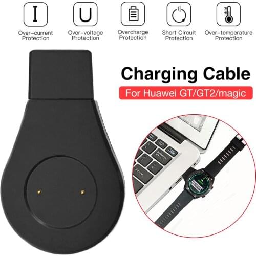 Mini Portable Magnetic Watch Charger Stand For Huawei Watch GT/GT 2e Dock Adapter Fast Charging Charger Base For Huawei GT/GT 2e