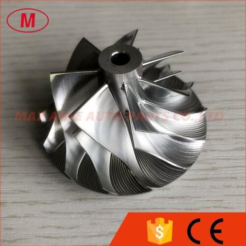RHF5 7+7 blades 41.24/56.00mm Turbo Billet/milling/aluminum 2618 compressor wheel for VIFB