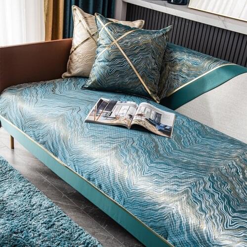 Nordic High-end Sofa Cover Four Seasons Universal Couches Cover for Living Room Modern Thick Non-slip Sofa Towels Reclinable