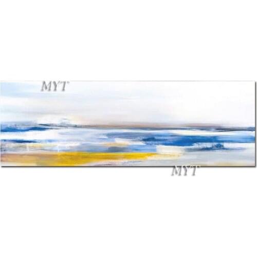 Modern Living Room Decor Abstract Large Oil Painting Light Color Canvas Wall Art Hand-painted Unframed Artwork And Craft Cheap