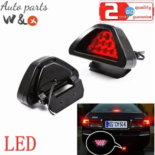 LED Brake Light Triangle Warning Brake Light Triangle Taillight Flash LED Warning Light For Car And Motorbike