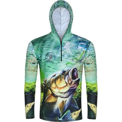 Ultra-Light Hooded Fishing Clothings Quick Dry Sun Protection Fishing Shirts Anti-UV Fishing Clothes Vest