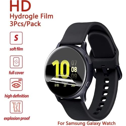 HD Ultra-thin Full Coverage Soft Film For Samsung Galaxy watch 3 Screen Protector For Samsung watch Geat S2 3 For watch Acitve 2