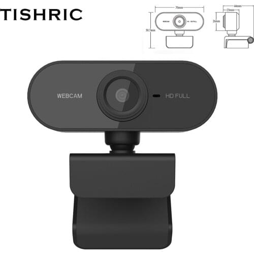 TISHRIC HD Webcam 1080P Autofocus Web Cam 1080P Web Camera For PC Camera Usb Webcam With Microphone Auto Focus Webcam Full HD