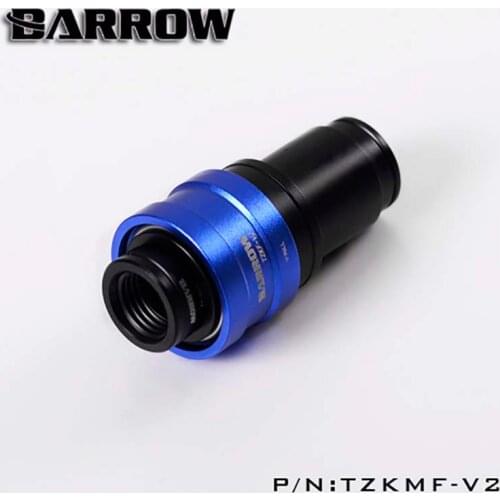 Barrow PC water cooling Butted fitting Fast-fit Waterstop Female to Male 7Color water cooler heatsink gadget TZKMF-V2