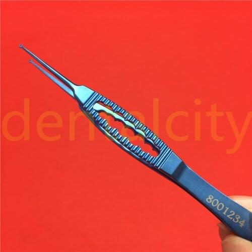 1pcs Titanium Fechtner Conjunctiva forceps ophthalmic surgical instruments